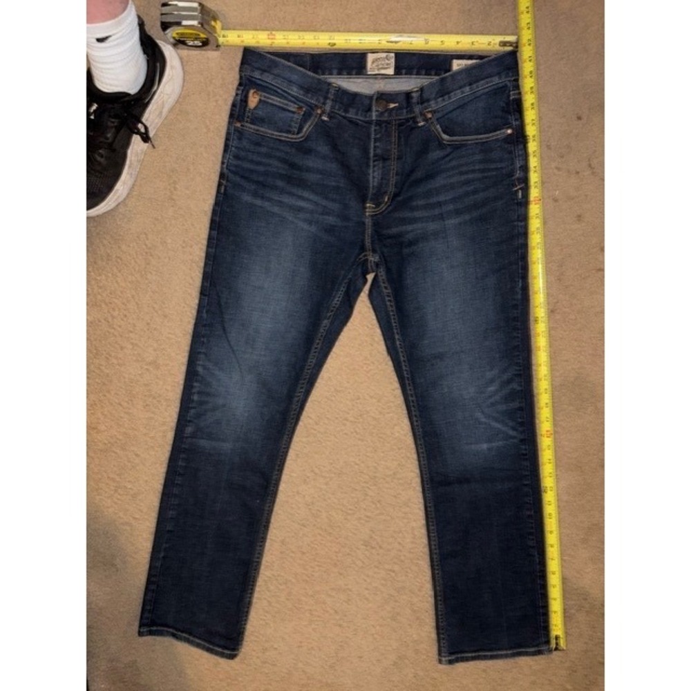 Moonshine Spirit by Brad Paisley 120 Proof Slim Straight Jeans Dark 34x32 T35-12